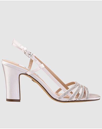 IVORY CRYSTAL SATIN