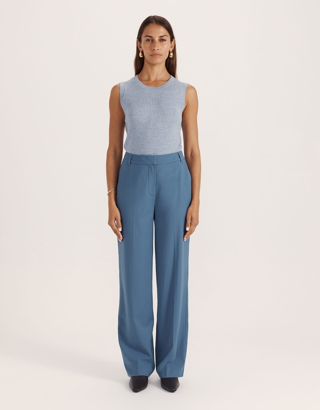 SABA - Celeste Wool Straight Leg Pant