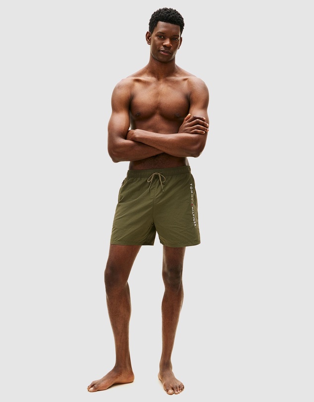 Tommy Hilfiger - Original Logo Mid Length Swim Shorts