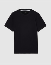 Politix - Slim Fit Jacquard Texture Tee