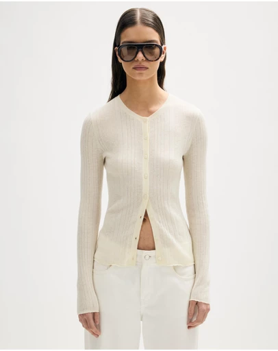 Minima Esenciales - Nori Merino Wool Cardigan