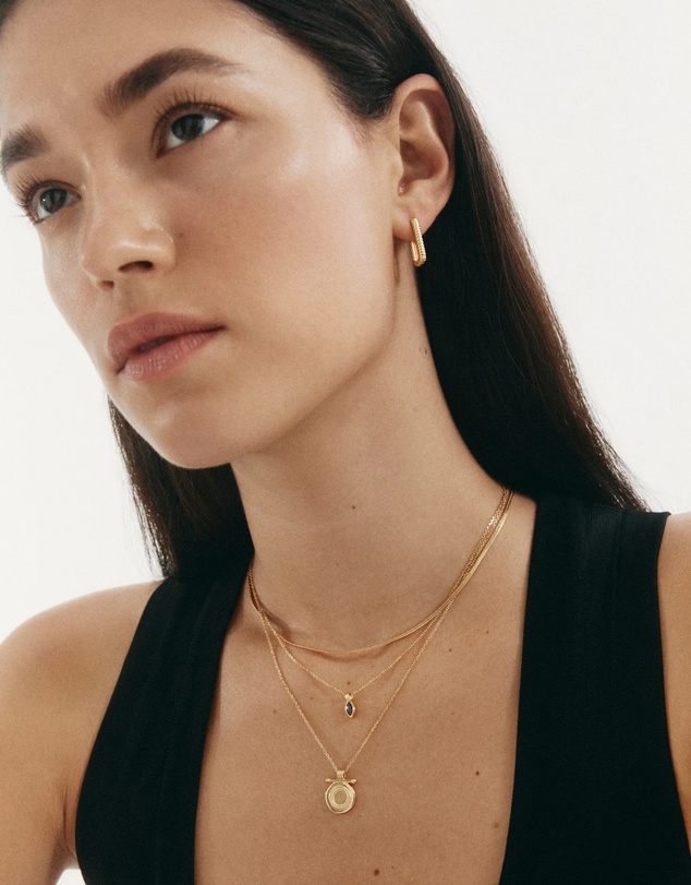 Kirstin Ash - Indigo Coin Necklace