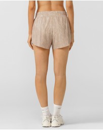 Lorna Jane - Wild Viper Track Star Run Shorts
