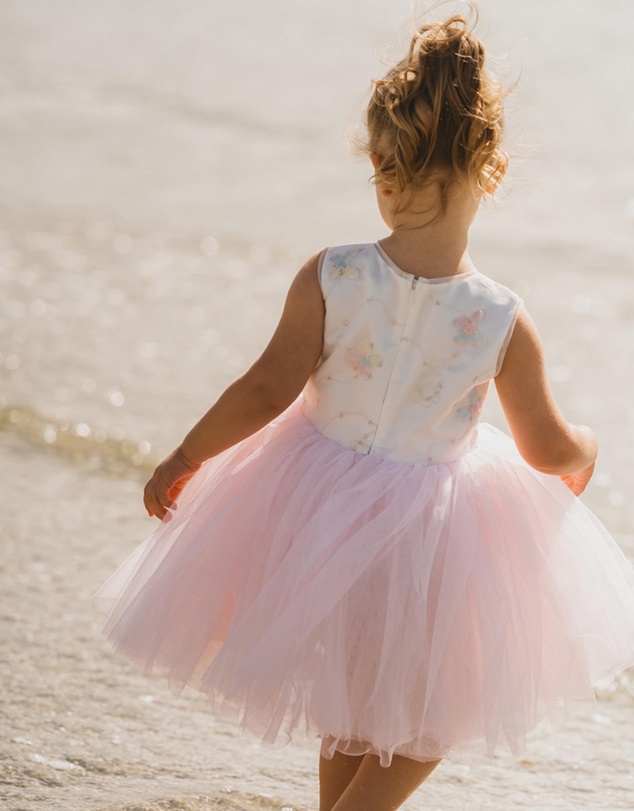 Bebe by Minihaha - Butterfly Appliqued Dress - Babies