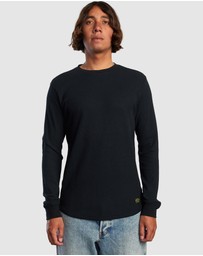 RVCA - Day Shift Long Sleeve Thermal Shirt