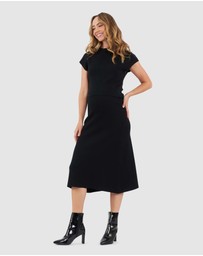 Ripe Maternity - A-Line Knit Skirt