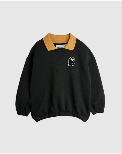 Mini Rodini - Panther Patch Collar Sweatshirt - Babies-Teens
