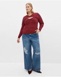 City Chic - Kaleigh Knit Jumper