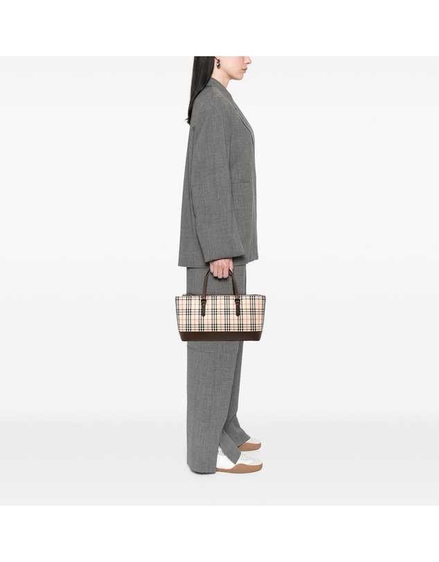 Pre-Loved by Azura Reborn - Pre-Loved House Check Canvas Tote
