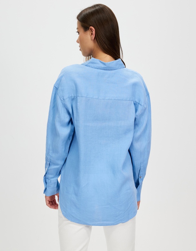 Assembly Label - Oversized Linen Shirt