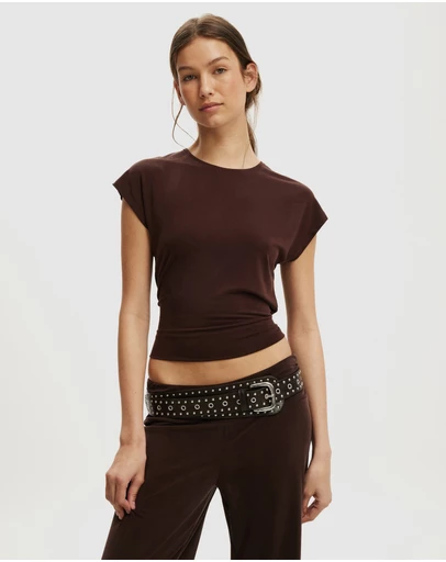 Cotton On - Sandy Short Sleeve Top