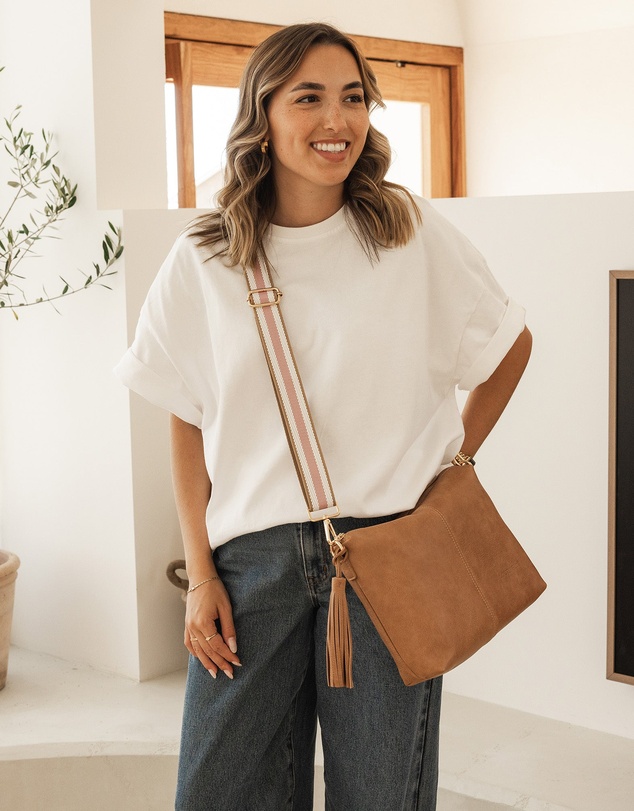 Louenhide - Daisy Stripe Crossbody Bag