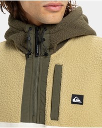 Quiksilver - Mens Ocean View Mix Up Fleece Hoodie