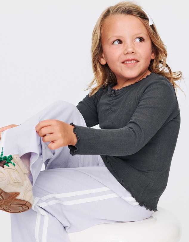 Cotton On Kids - Jade Ruched Long Sleeve Top