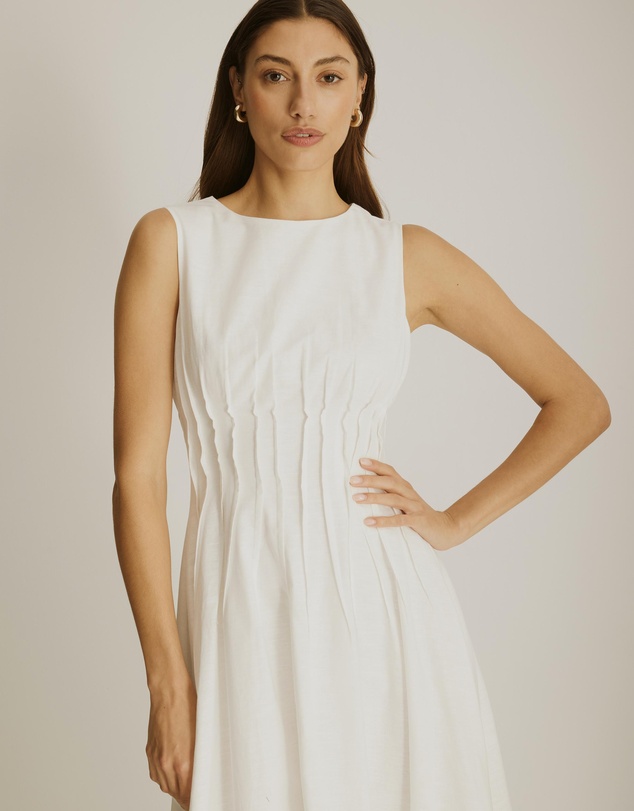 Atmos&Here - Anna Pintuck Maxi Dress