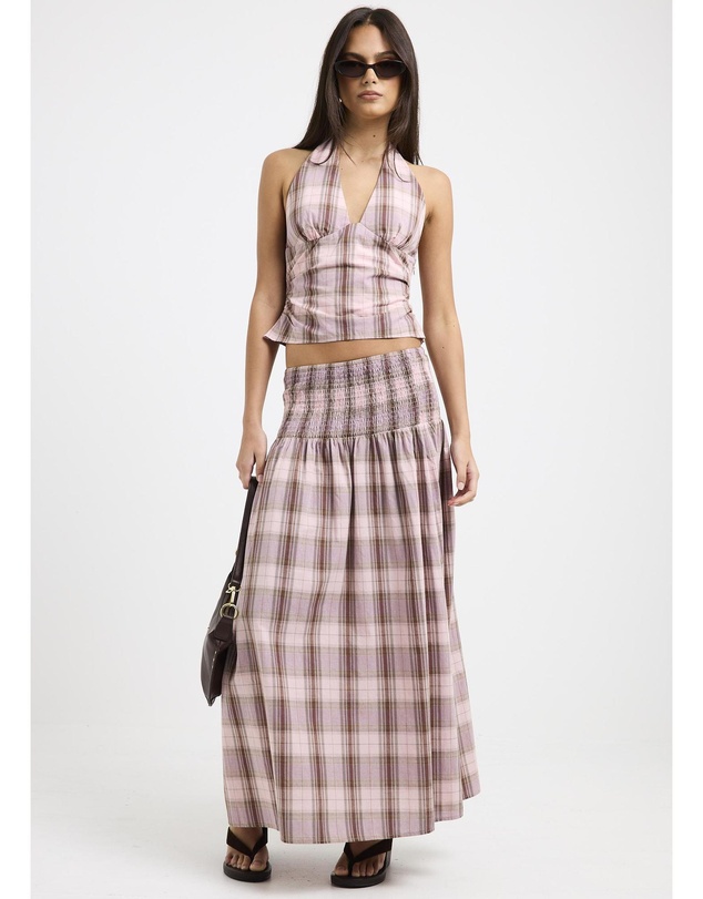 Subtitled - Nani Shirred Maxi Skirt