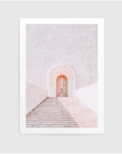 Olive et Oriel - Porte de Lumiere Art Print