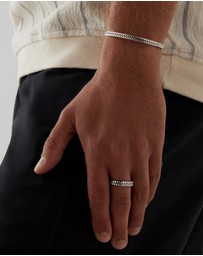 Najo - Tessera Men's Silver Ring