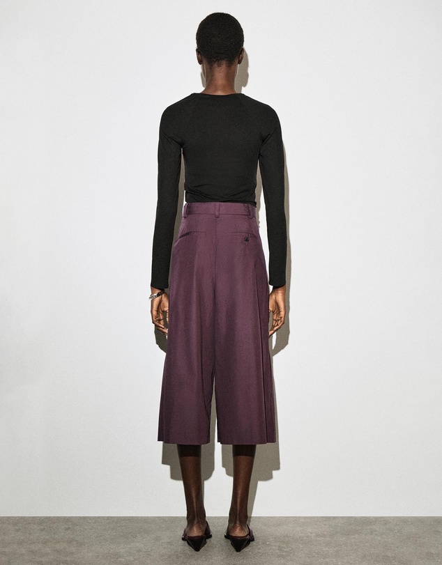 COS - Pleated Cotton Culottes