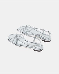 Loeffler Randall - Karly Strappy Flat Sandal