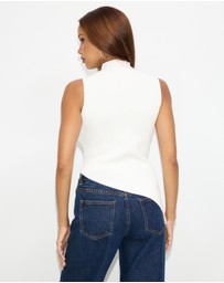 Dazie - Gracie High Neck Knit Top