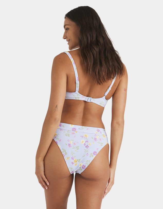 Roxy - Womens Wildflower Mid Bikini Bottom