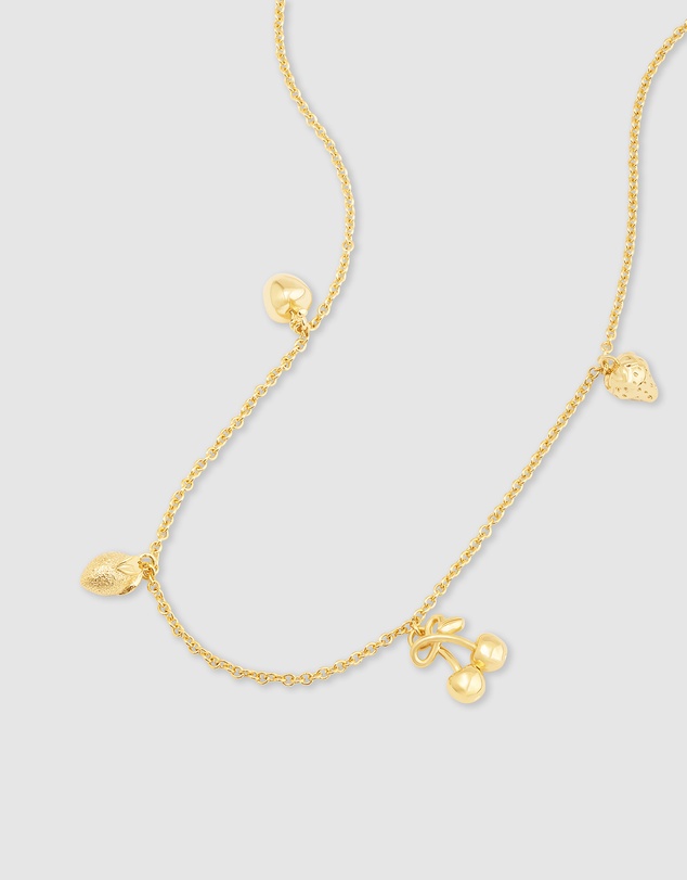 Wanderlust + Co - Fruit Party Charms Necklace