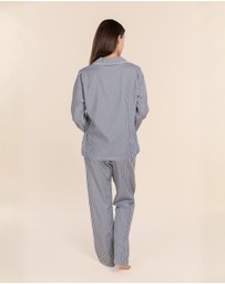 Gingerlilly - Rebecca Judd x Gingerlilly Susanna Cotton Long PJ Set