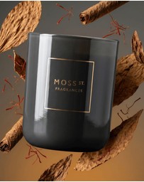 Moss St Fragrances - Tobacco Leaf & Saffron Soy Candle 300g