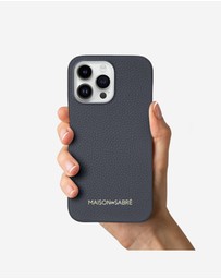 Maison De Sabre - Leather Phone Case (iPhone 14 Pro Max)