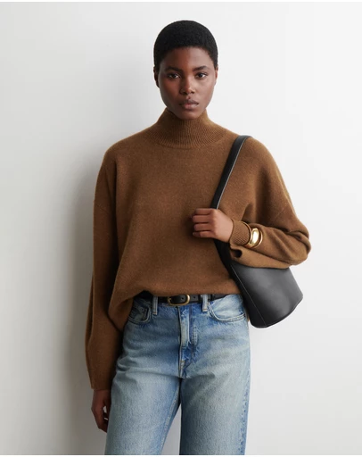 COS - Cashmere Funnel-Neck Jumper