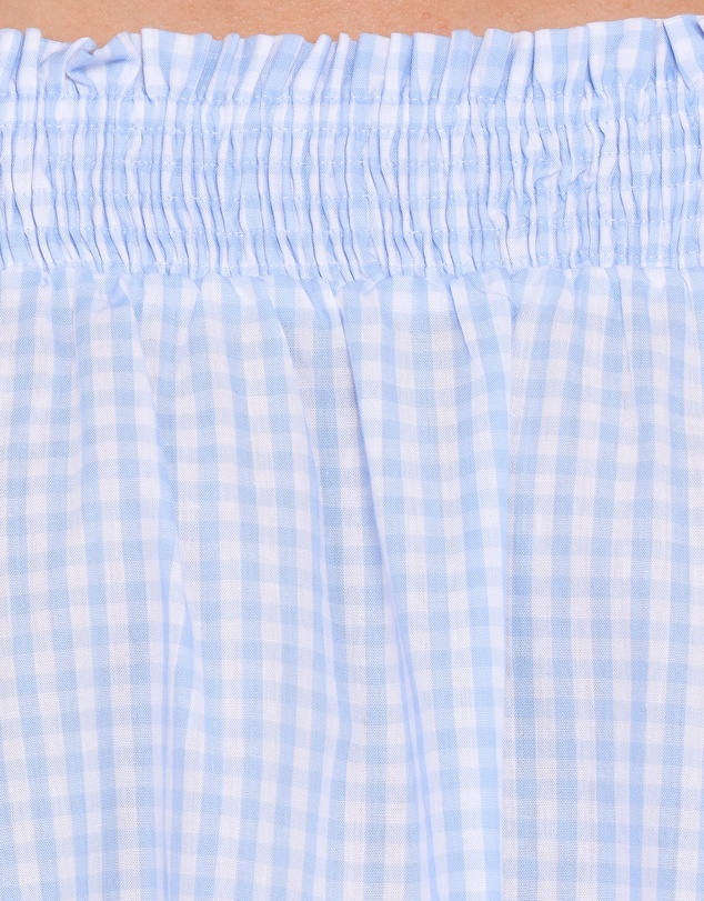 Petal & Pup - Kennedy Smock Mini Dress - Blue Gingham