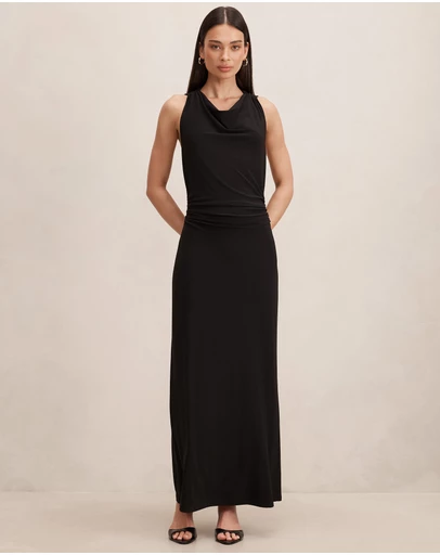 Forever New - Jae Bubble Back Hardware Maxi Dress