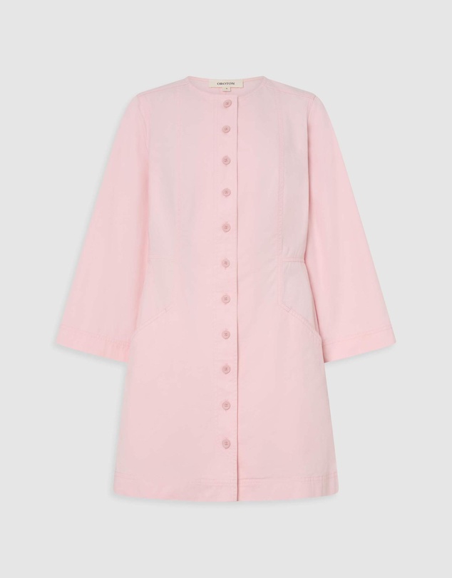 Oroton - Seam Detail Twill Dress