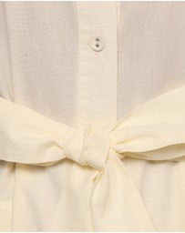 Petal & Pup - Riley Waist Tie Playsuit - Cream
