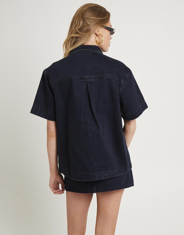 Subtitled - Tide Boxy Denim Shirt