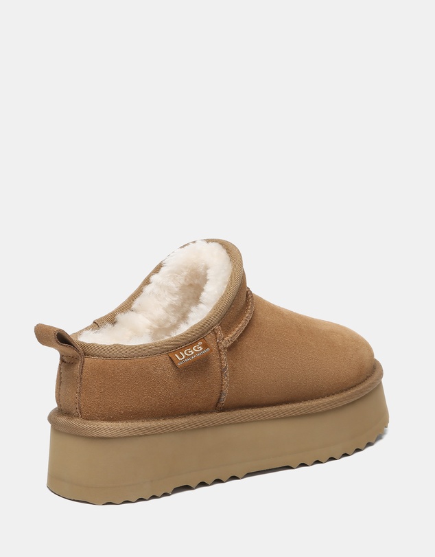 EVERAU - Australian Shepherd Ugg Nano Classic Platform Cow Suede Upper UGG Boots