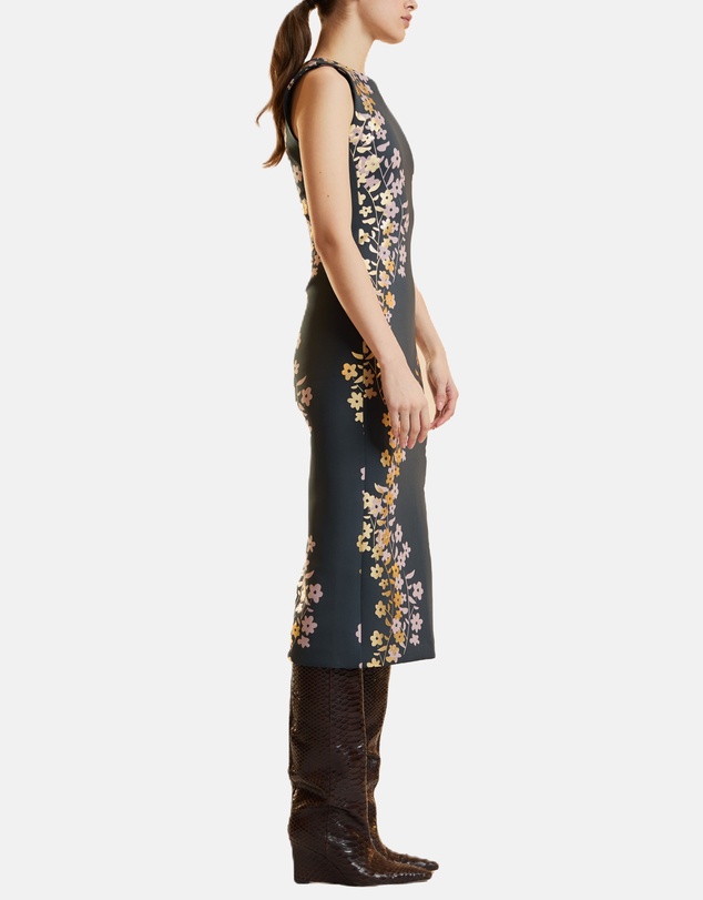 Cynthia Rowley - Sleeveless Bonded Midi Dress