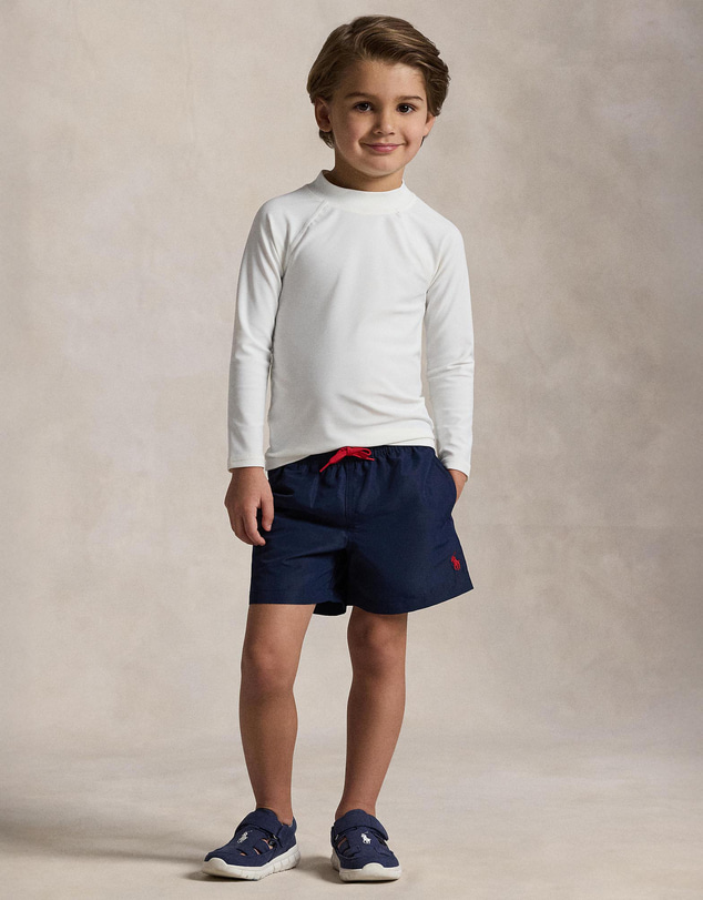 Polo Ralph Lauren - Traveler Swim Trunks - Babies-Kids