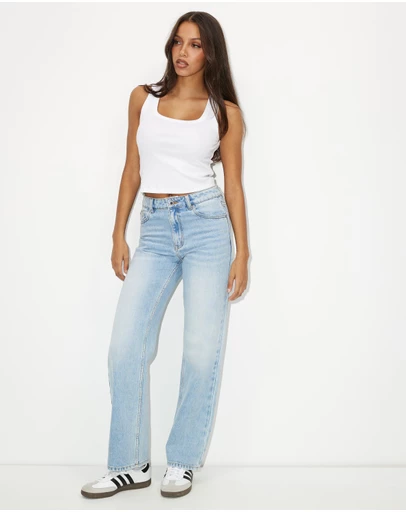 Dazie - On Point Straight Leg Jeans