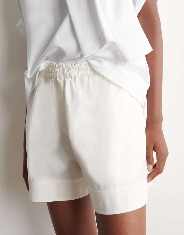 COS - Elasticated Grosgrain-Detail Cotton Shorts