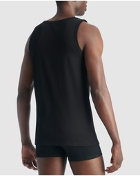 adidas Originals - 2 Pack Comfort Rib Cotton Tank Top