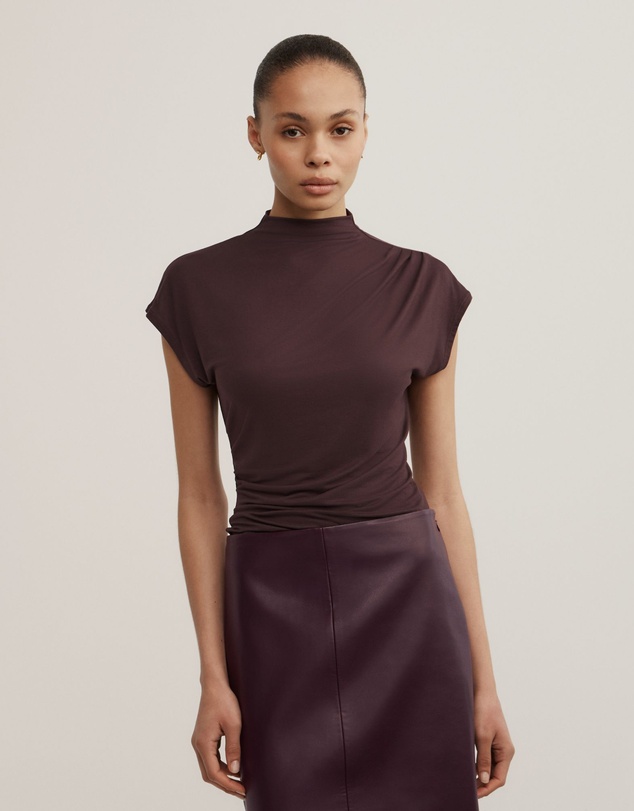 Witchery - Draped High Neck Top