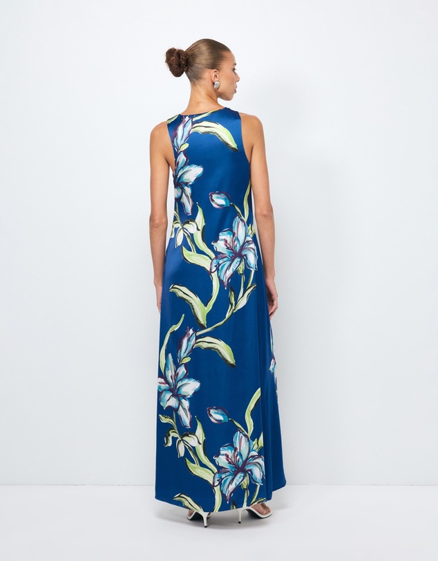 Revibe - Repaired AERE Allona V-Neck Maxi Dress - AU 14