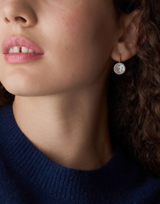 Fossil - Merrit Rose Gold tone Earring