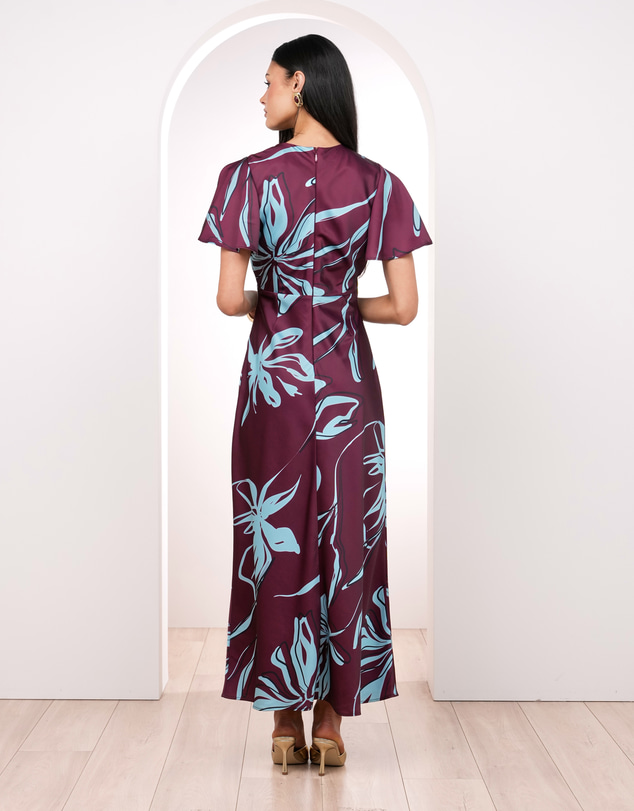 Pilgrim - Leighton Flutter Sleeve Maxi