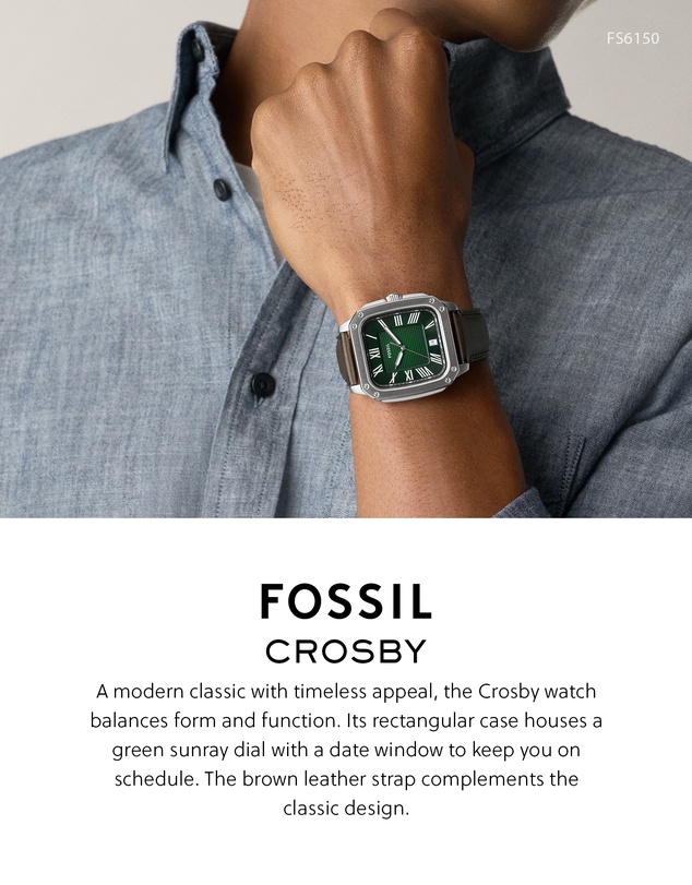 Fossil - Crosby Brown Analogue Watch