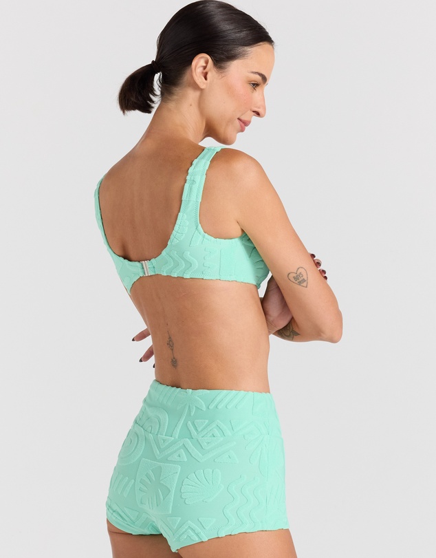 Poolside Paradiso - Mai Tai Shorty Bikini Bottom -Mint
