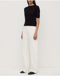 Assembly Label - Mina Silk Knit Tee