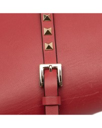 Pre-Loved by Azura Reborn - Pre-Loved Small Leather Rockstud Flap Crossbody
